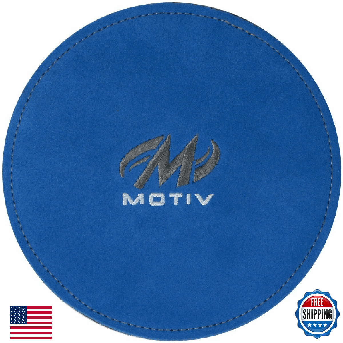 Motiv Disk Shammy Bowling Ball Oil Remover Pad - Premium Leather - Image 1