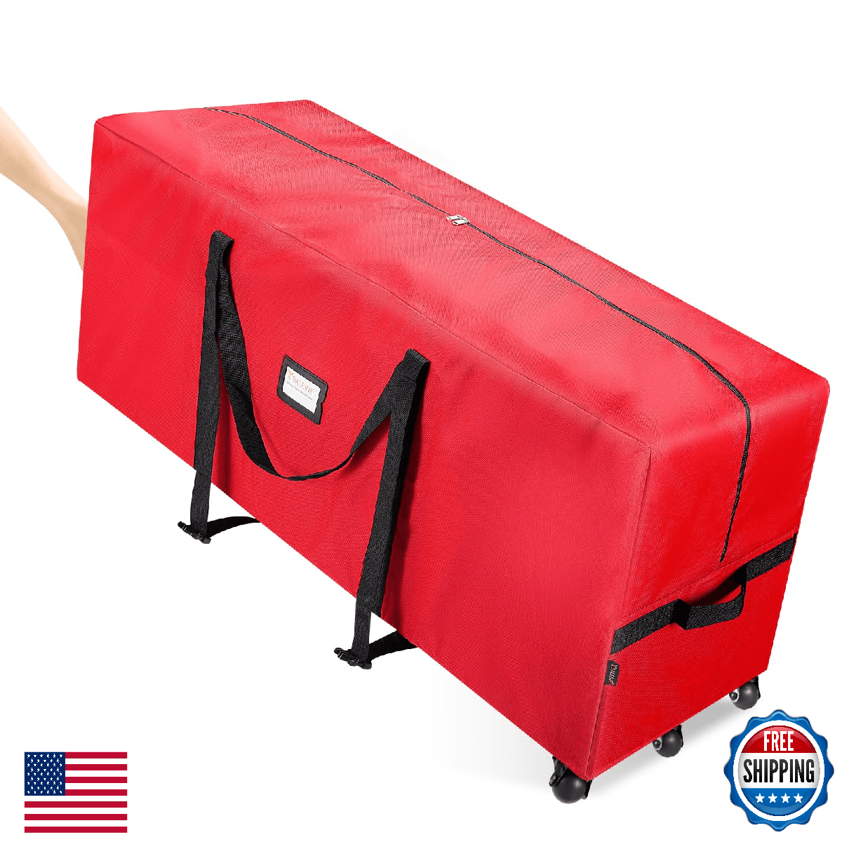 BALEINE 9ft Christmas Tree Storage Bag Heavy Duty 600D Oxford Extra Large with W - Image 1