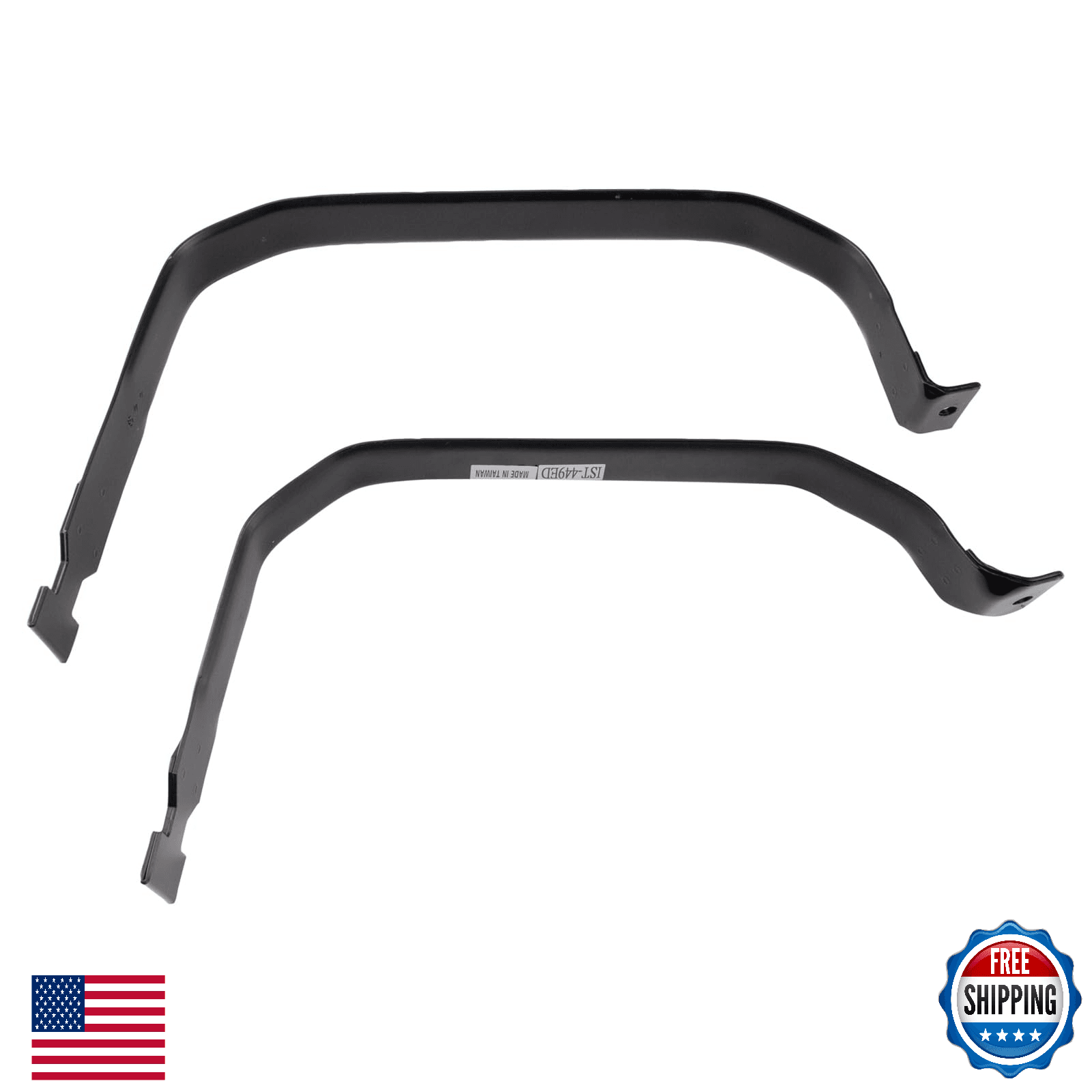 TRQ Fuel Tank Strap Black for 05-17 Ford Expedition Lincoln Navigator - Image 1