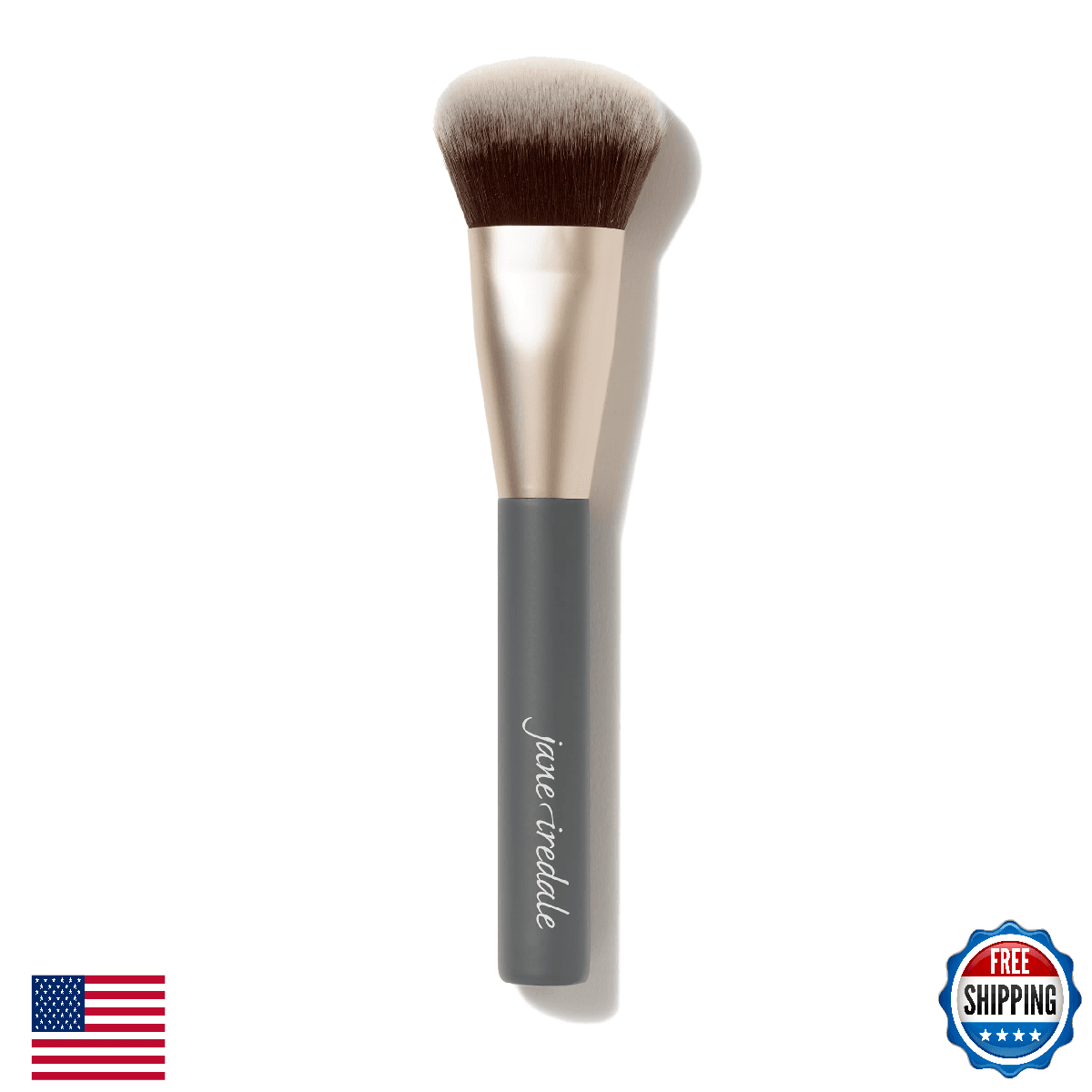 jane iredale Pro Series Multiuse Blending Brush, Large, Multipurpose Cosmetic Br - Image 1