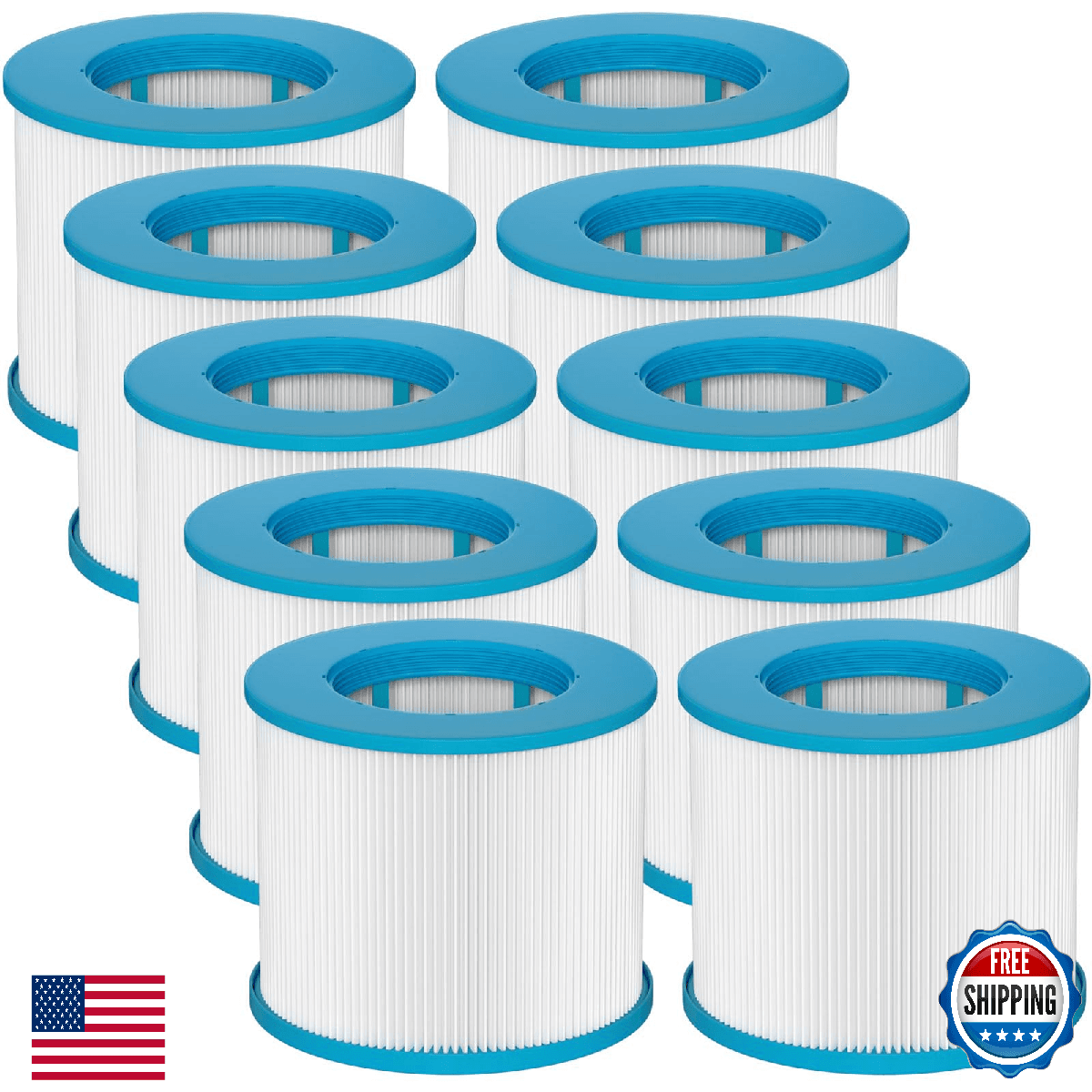 Hot Tub Filter Replacement Cartridges Compatible with All RELXTIME Hot Tub, ALEK - Image 1