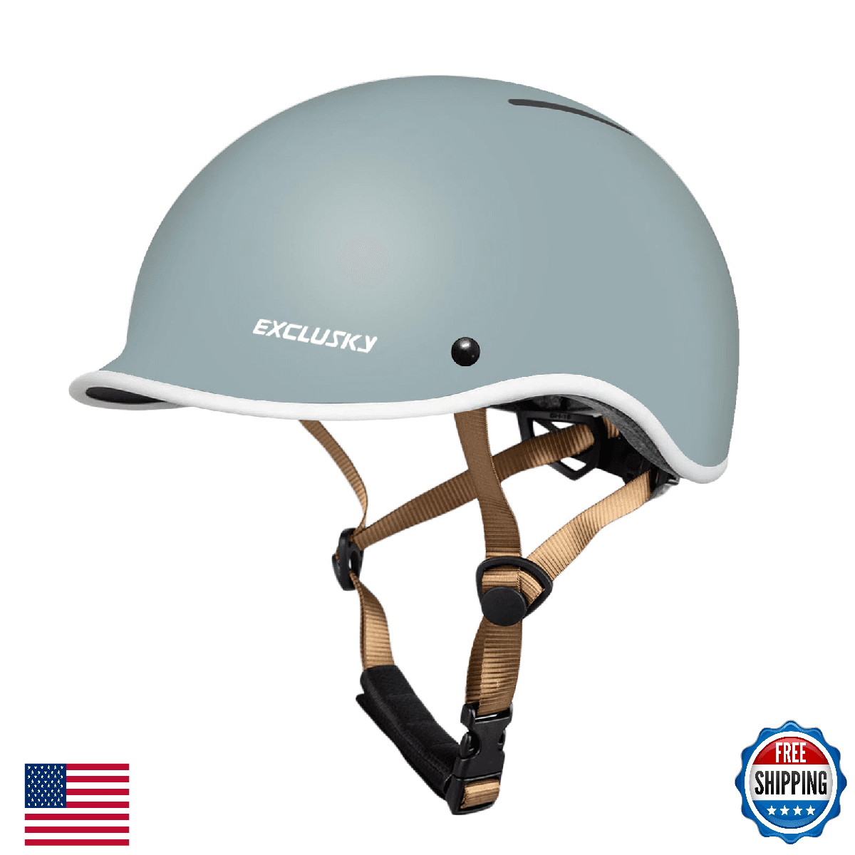 Exclusky Adult Bike Helmet - Adjustable Cycling Safety for Men & Women - Image 1