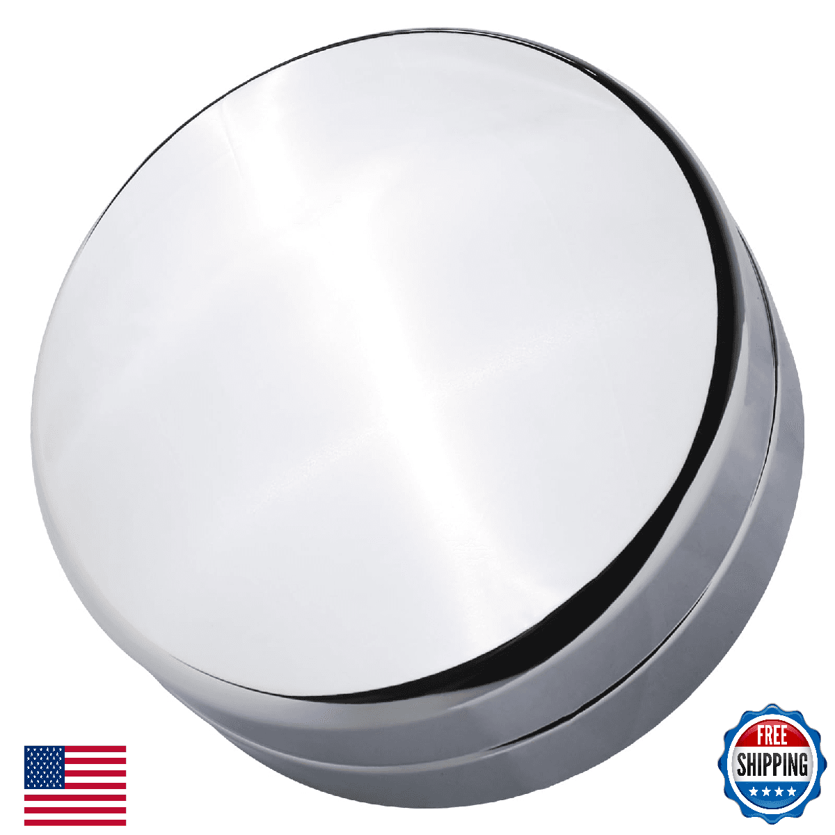 Rear Dually Wheel Center Cap Chrome for 03-17 Dodge Ram 3500 17" 52106877AC - Image 1