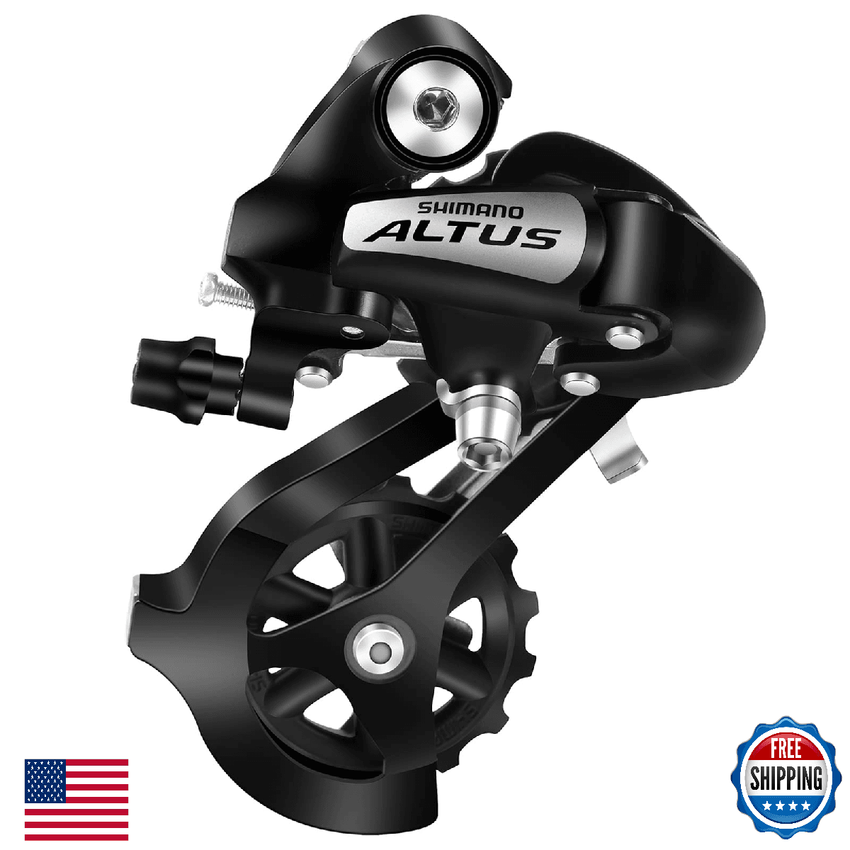 Huazu Altus Rear Derailleur 7/8 Speed Mountain Bike Direct Mount RD-M310 - Image 1