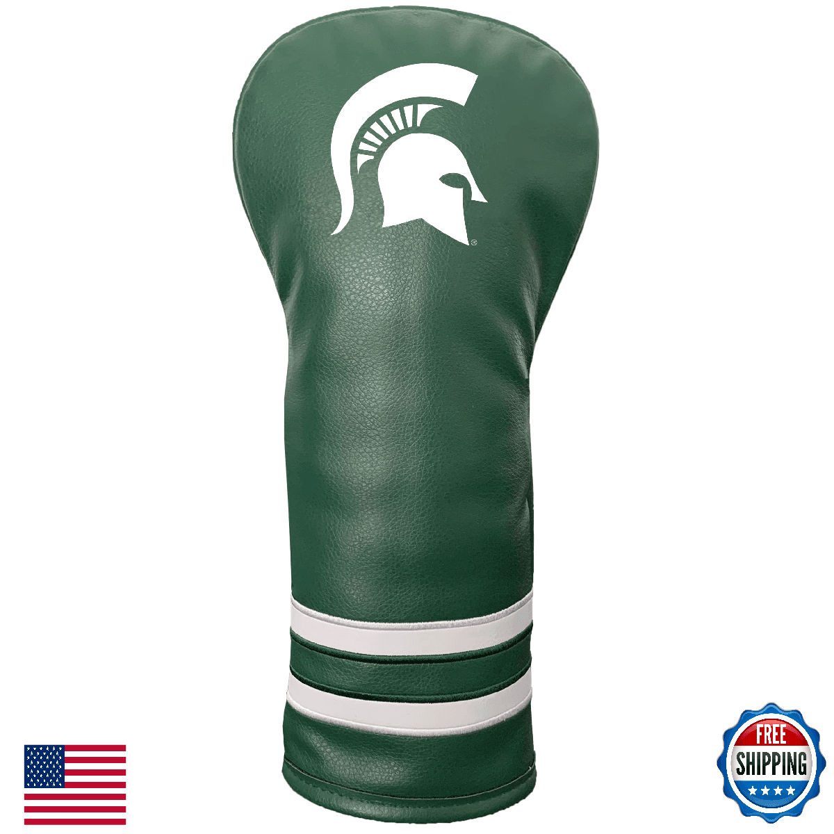Team Golf NCAA Vintage Fairway Wood Headcover - Fits All Fairway, Hybrid Clubs - Image 1