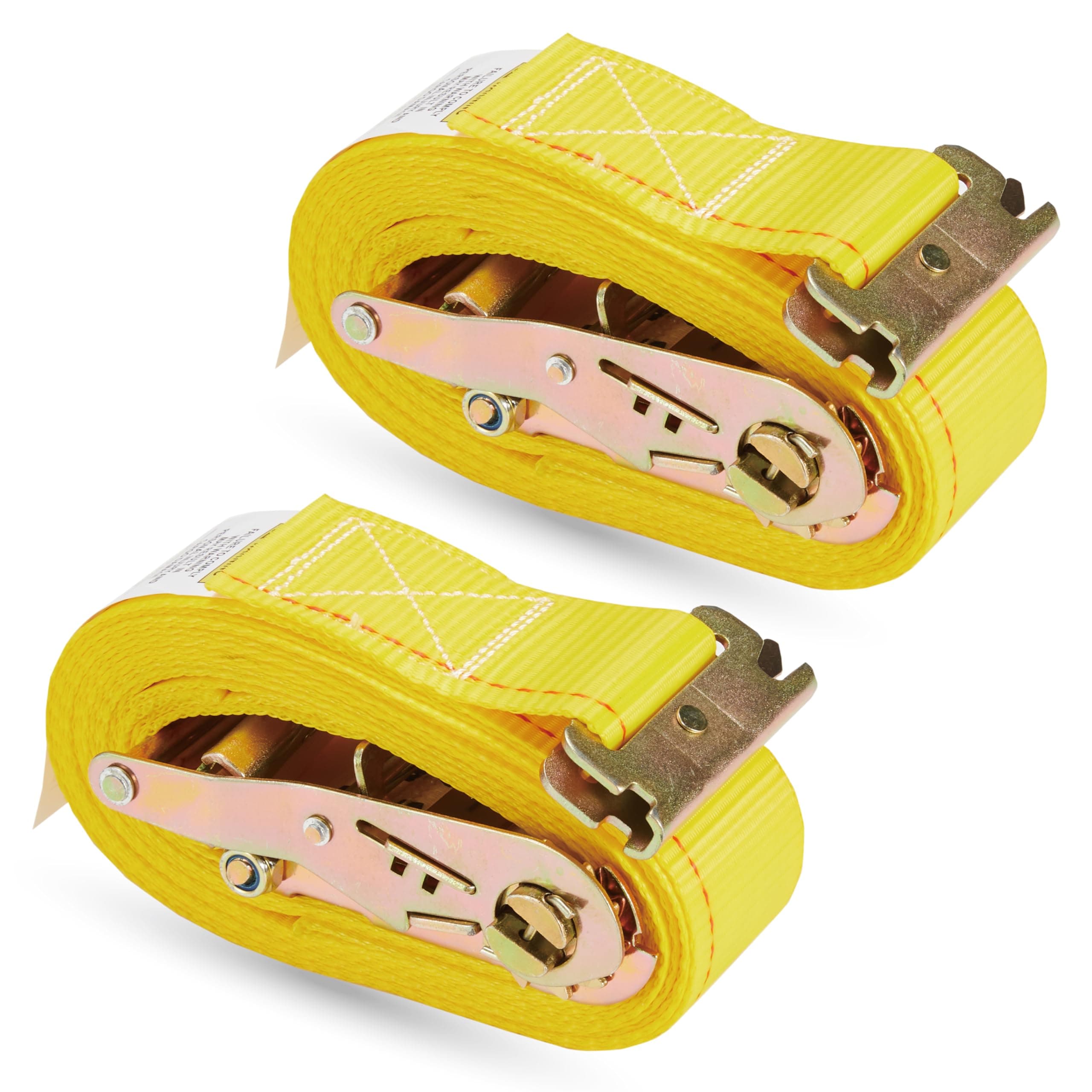 KODIAK STRAPS 2PK E-Track Ratchet Straps 2"x20' Cargo Tie Down 4400lb EN - Image 1