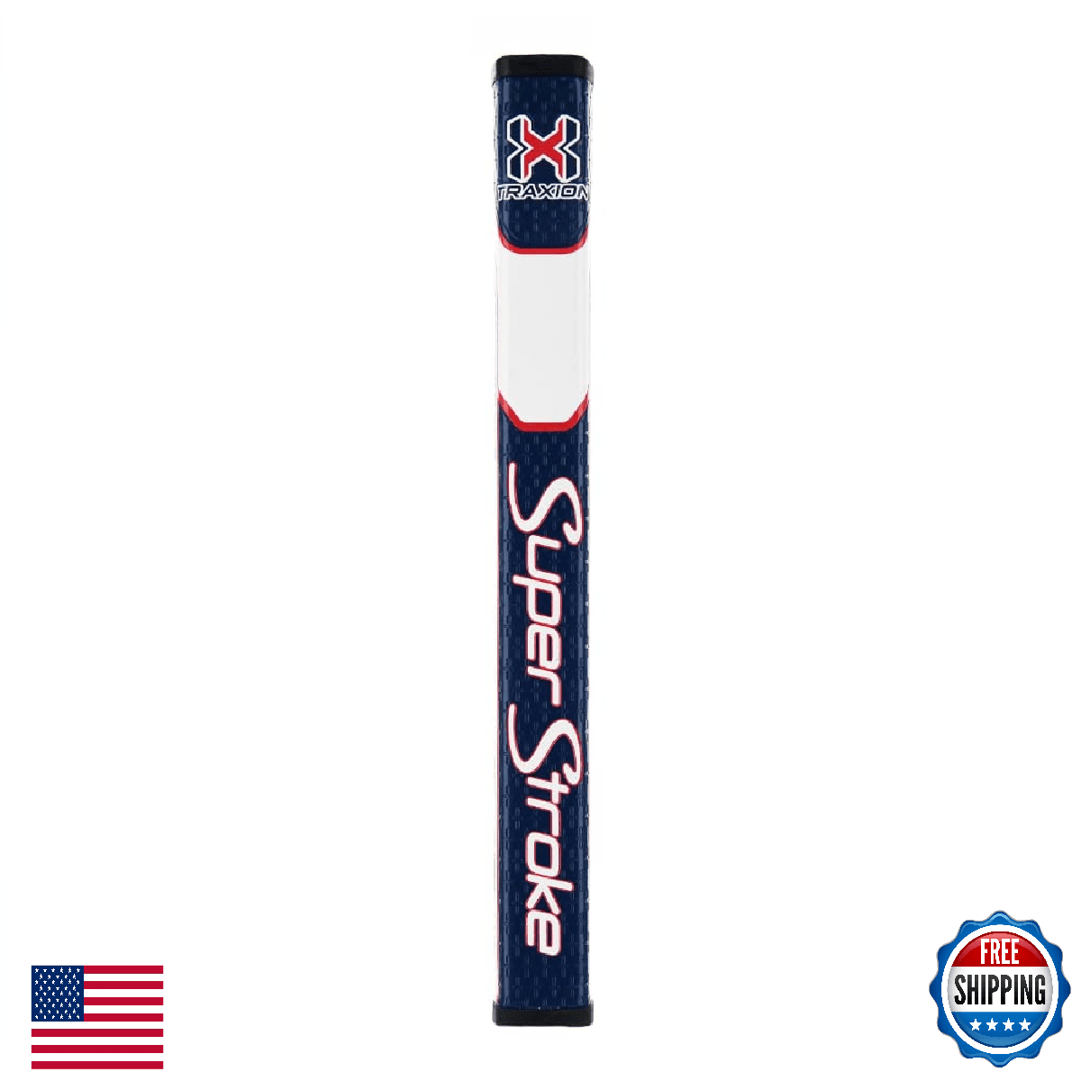SuperStroke Traxion Pistol GT 1.0 Golf Putter Grip Advanced Surface Texture - Image 1