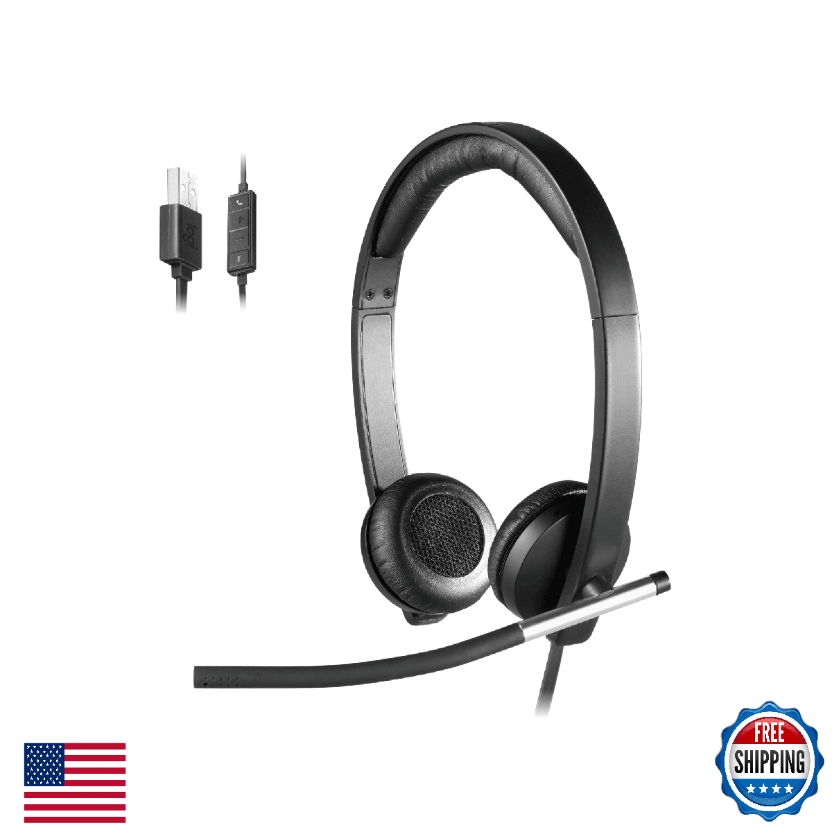 Logitech USB Headset Stereo H650e - Image 1