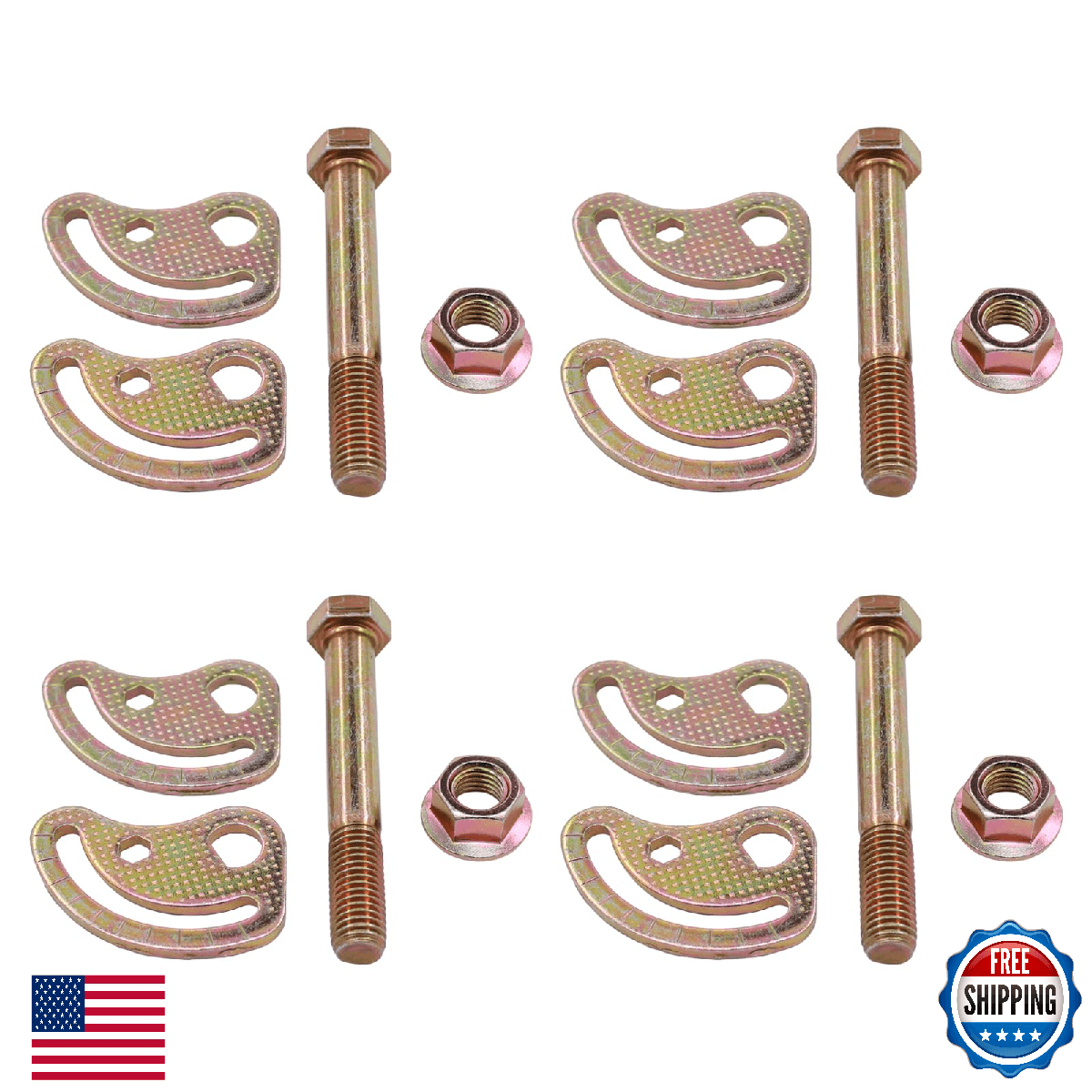 MOTOKU Front Camber Bolt Kit Chevy Silverado Tahoe GMC Sierra Yukon XL Control A - Image 1