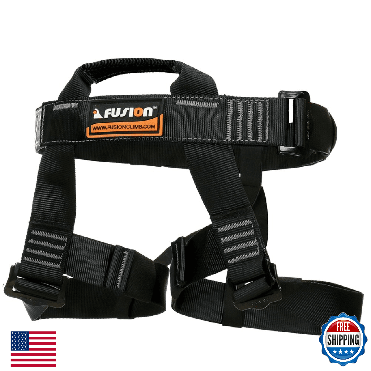 Fusion Climb Professional Half Body Harness, 5000lbs Rated - Image 1