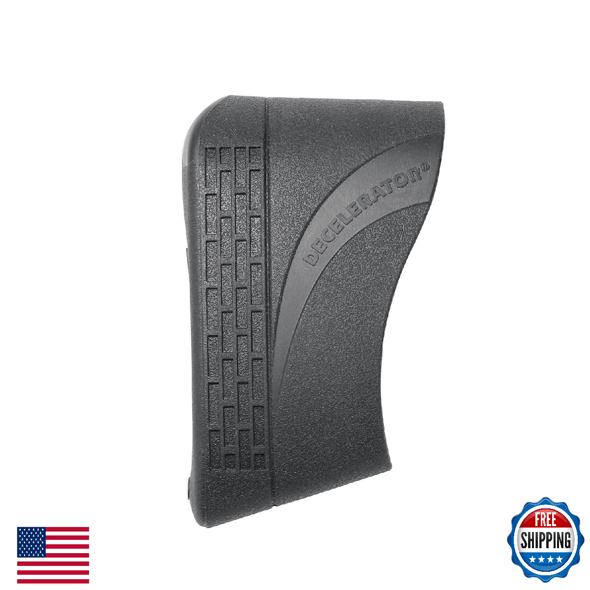 Pachmayr Decelerator Slip-On Recoil Pad Small Black - No Gunsmithing - Image 1