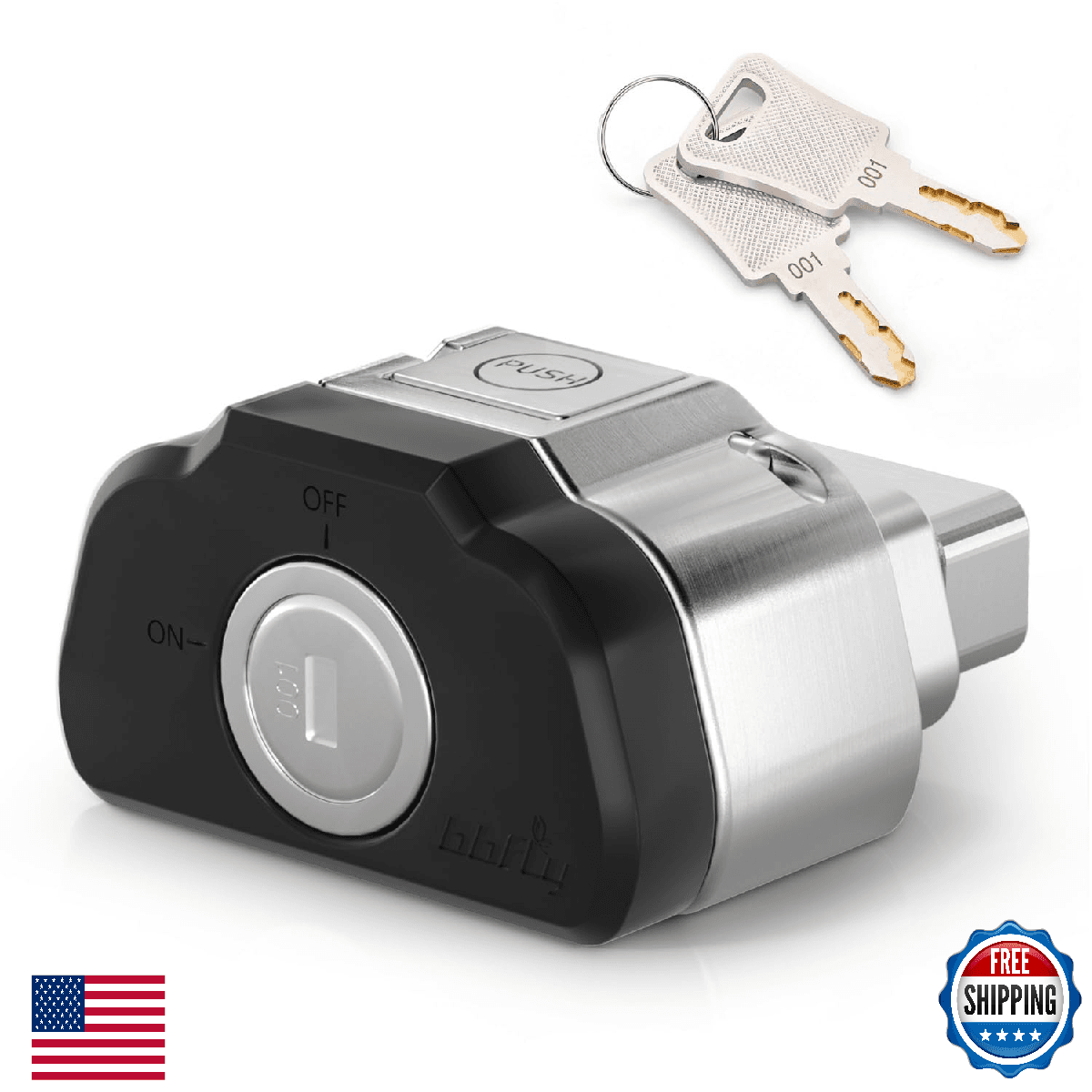 bbfly-K01 OBD2 Lock, OBD Port Lock Anti-Theft Device, Car Anti-Theft OBDII Locki - Image 1