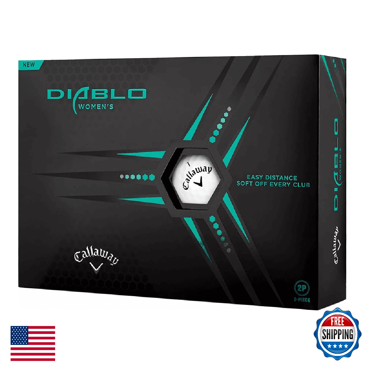 Callaway Women's Diablo Golf Balls - One Dozen - Image 1