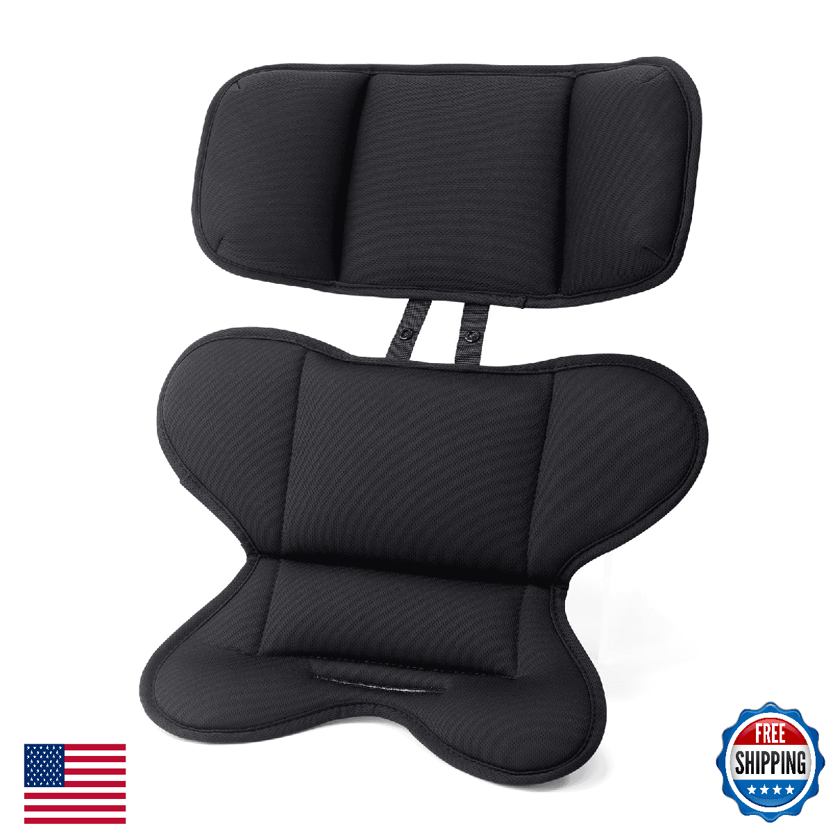 JINKEY Universal Car Seat Cushion Newborn Insert Head & Body Support - Image 1