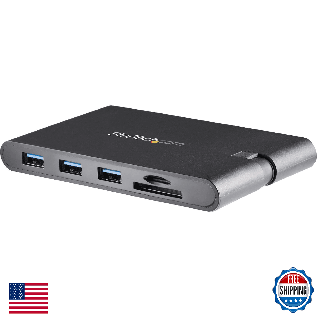 StarTech USB C Multiport Adapter - USB Type-C Mini Dock with HDMI 4K or VGA - Image 1