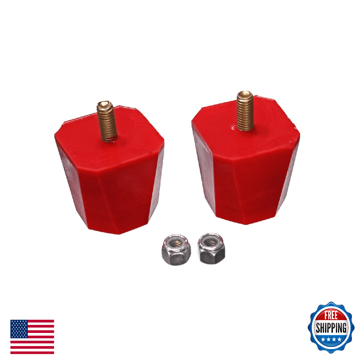Energy Suspension 2" Bump Stop Square 2" Tall Off-Road Vehicle Suspension - Image 1