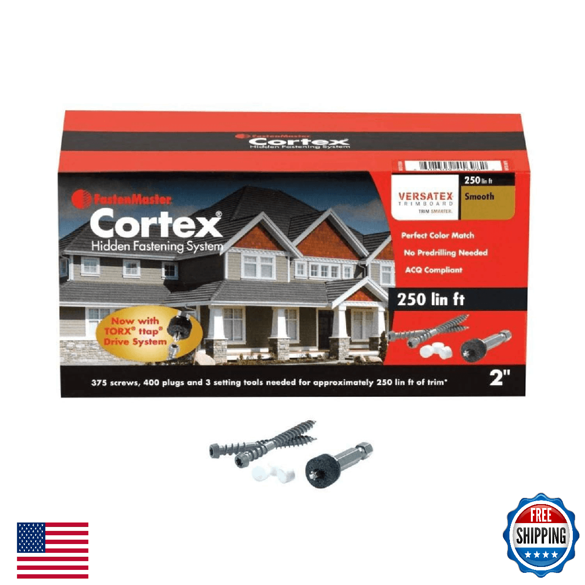 FASTENMASTER Trim Screw 2" L - Image 1