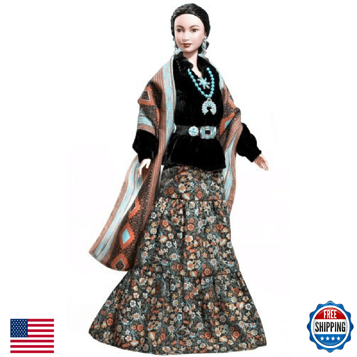 Dolls of The World: Princess of Navajo Barbie - Image 1