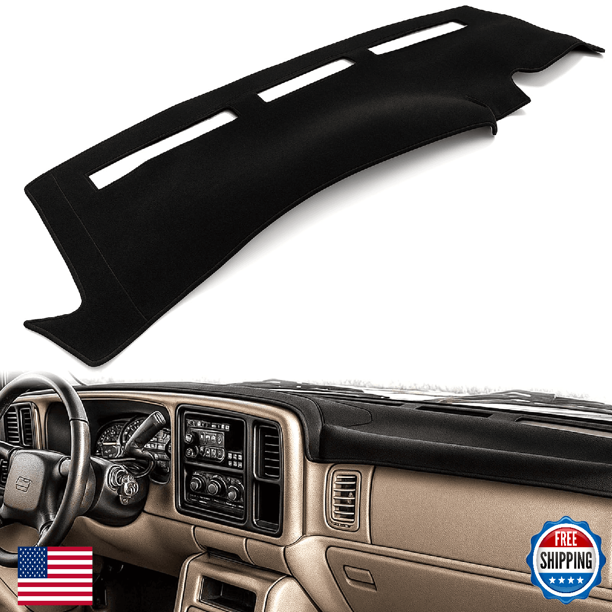 Biifoxee Dash Cover: GMC Sierra/Chevy Silverado 1999-2006, Yukon/Tahoe/Suburban - Image 1
