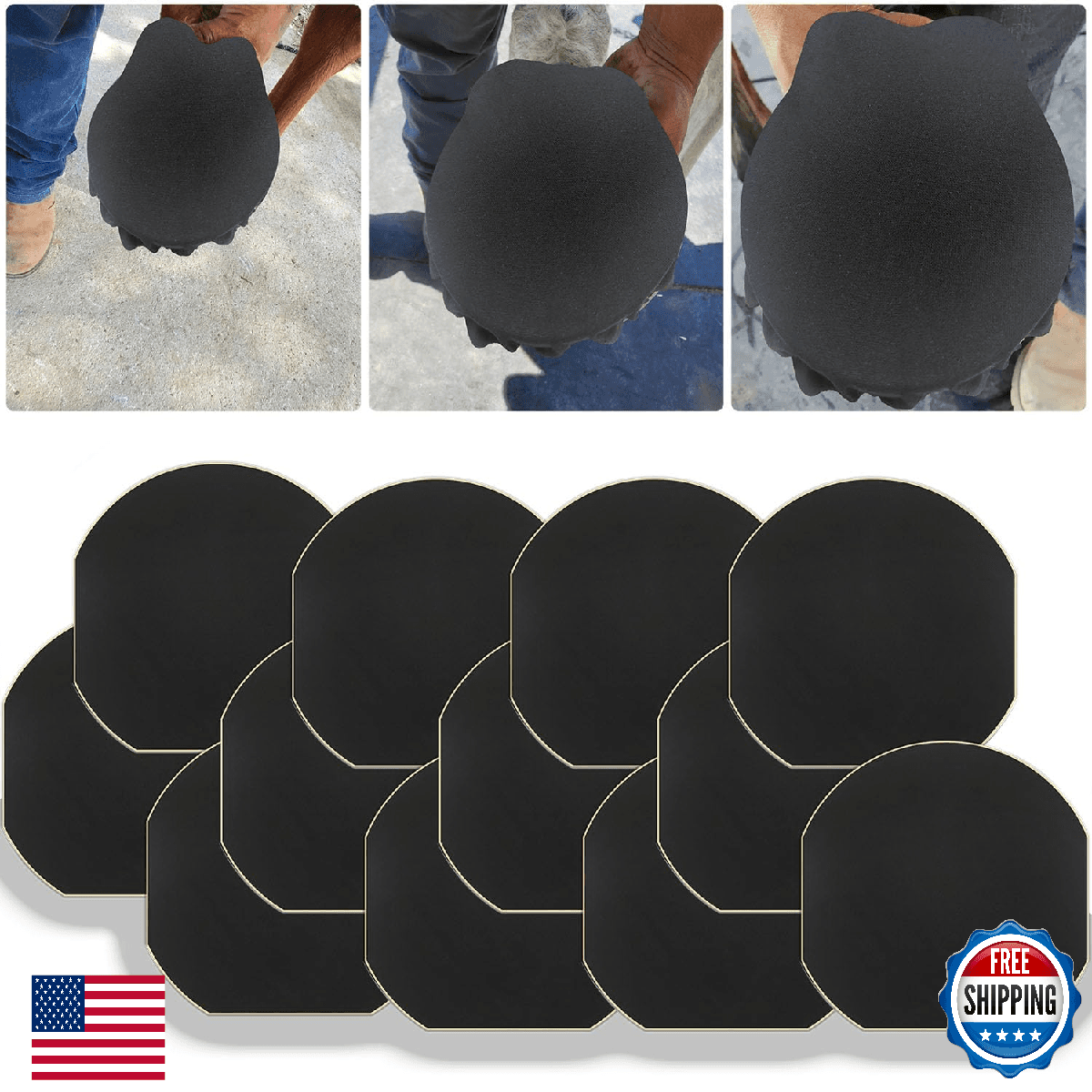 EPICHORIZON 12 Pack Horse Hoof Tape Cotton Strong Sticky Horse Hoof Wraps Simple - Image 1