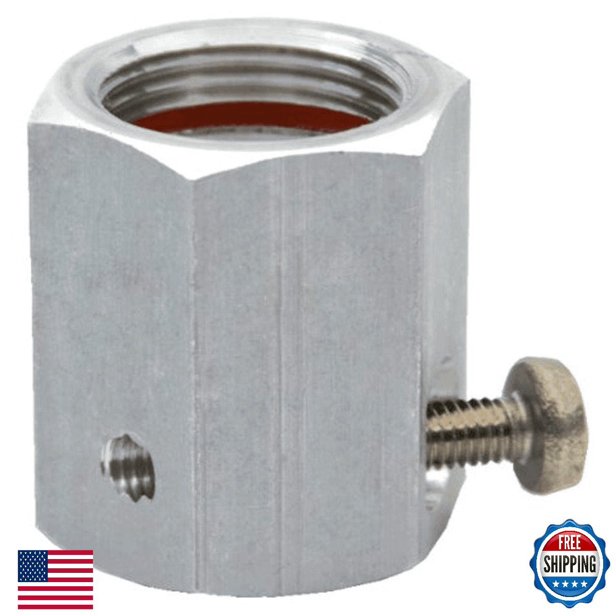 Uflex K66 Steering Cable Adapter for M66 Cable to Threaded Helms - Image 1