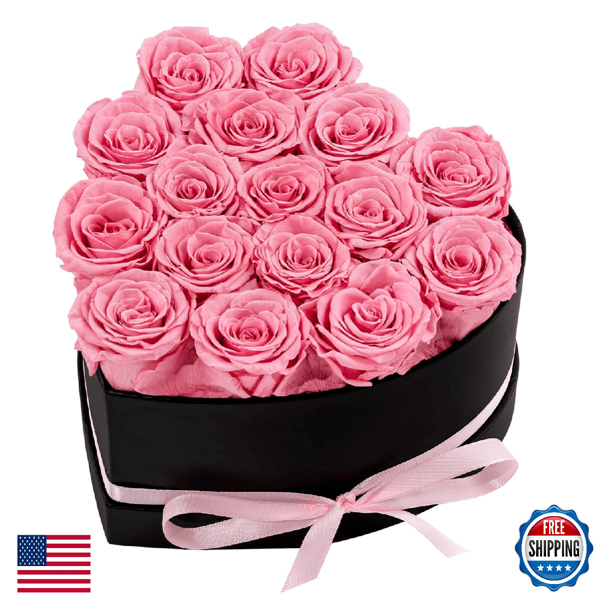 Hover Flower Forver Preserved Roses in a Box, Flowers for Her,Eternal Roses Pres - Image 1