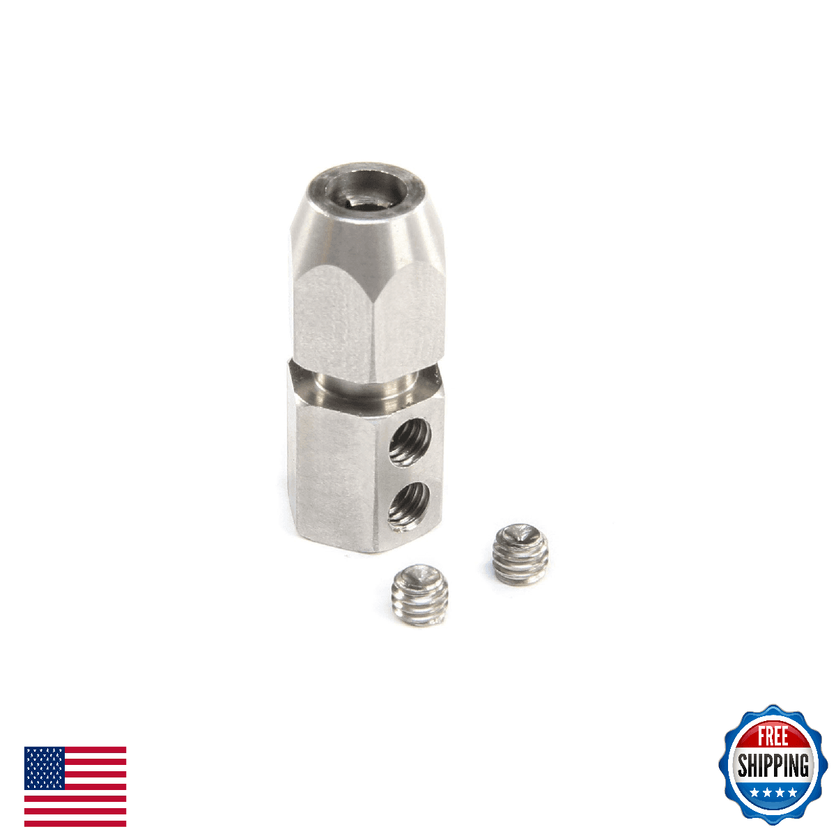 Pro Boat Motor Coupler 5mm Motor/4.7mm Flexshaft PRB286056 Replacement Part - Image 1