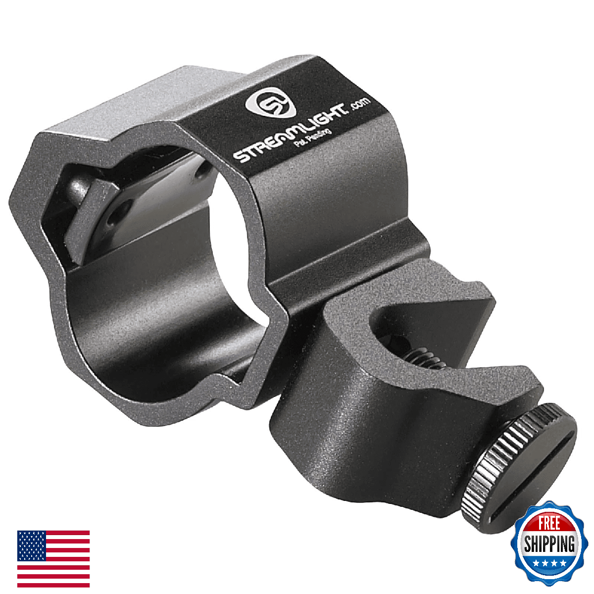 Streamlight 68085 4AA/3AA/PolyTac Helmet Mount for Fire & Industrial - Image 1