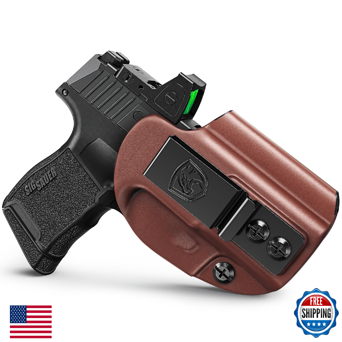 MUNALO IWB Holster Compatible with SIG Sauer P365, P365X and P365 SAS - Conceale - Image 1