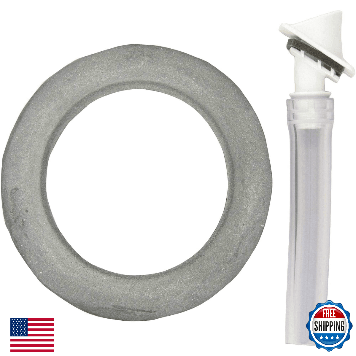 Thetford Aqua Magic V Toilet Flush Tube & Nozzle Assembly - Image 1