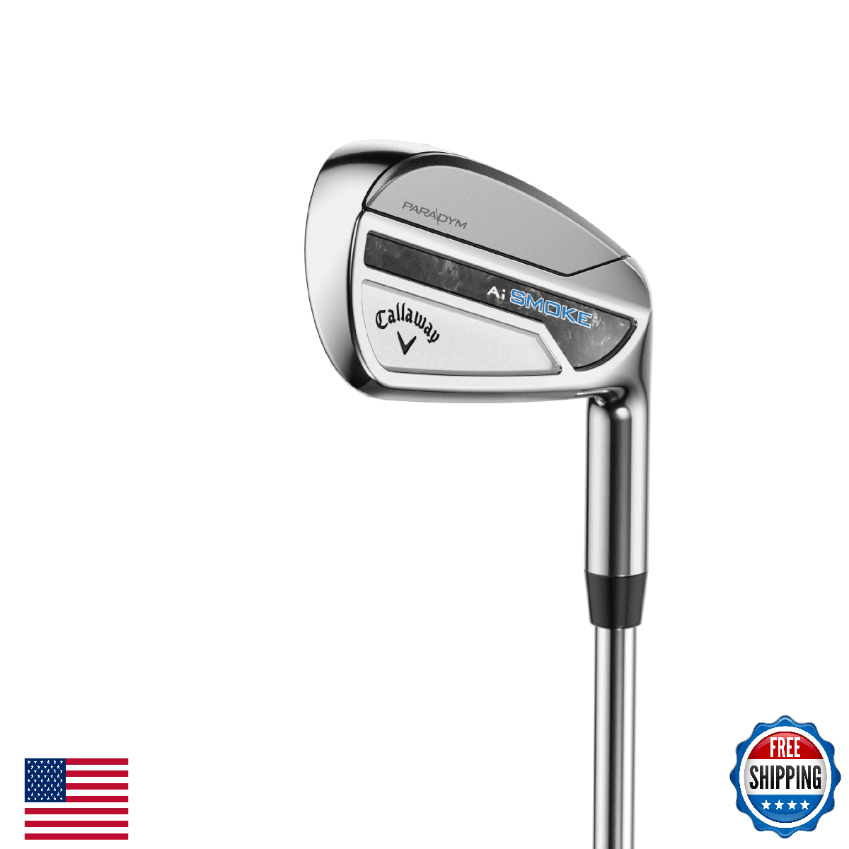 Callaway Paradym AI Smoke Sand Wedge, LH, 54°, Steel, Stiff, Standard - Image 1