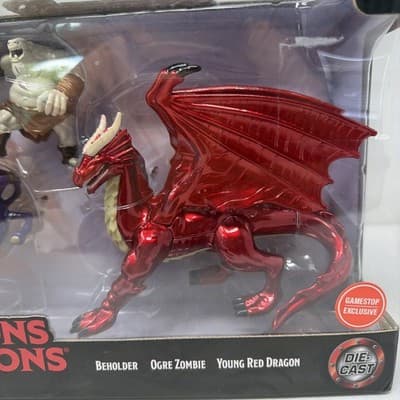Dungeons & Dragons - Metal Figure & Deluxe Metal Figure. 3 Pack - 1.65 Inch (A11 - Thumbnail 3
