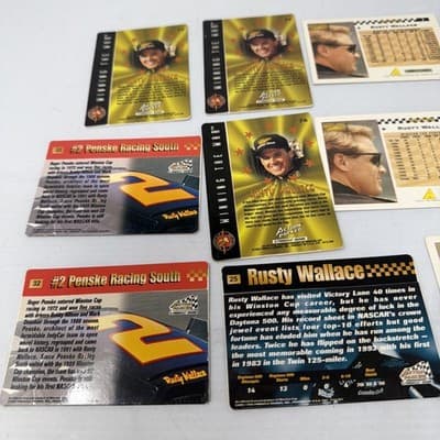 Rusty wallace trading cards NASCAR Action Packed 1995 lot of 11 cards - Thumbnail 8