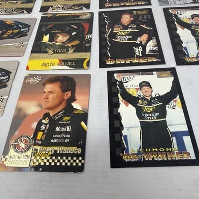 Rusty wallace trading cards NASCAR Action Packed 1995 lot of 11 cards - Thumbnail 6