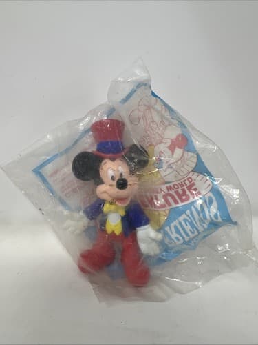1993 Epcot Center Disney And Friends McDonalds Happy Meal Toy - Mickey in U.S.A - Image 1