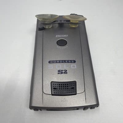 Escort Solo S2 Gray Battery Powered Cordless Radar And Laser Detector - Image 1