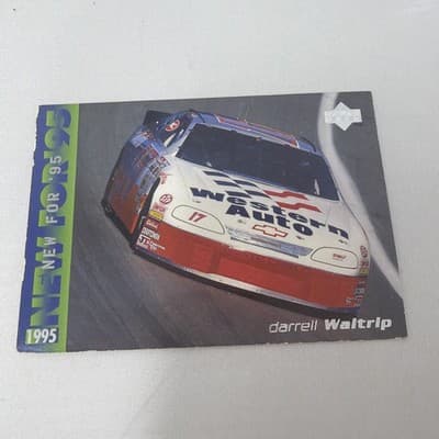 Darrel waltrip card #278 signed NEW FOR 95 - Thumbnail 3