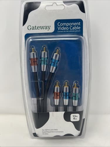 gateway 13 ft 4m f8v3019-04m-gm Component video Cable (A16) - Thumbnail 2