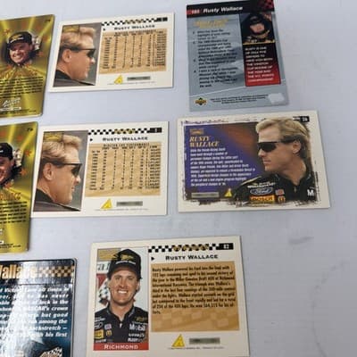 Rusty wallace trading cards NASCAR Action Packed 1995 lot of 11 cards - Thumbnail 9