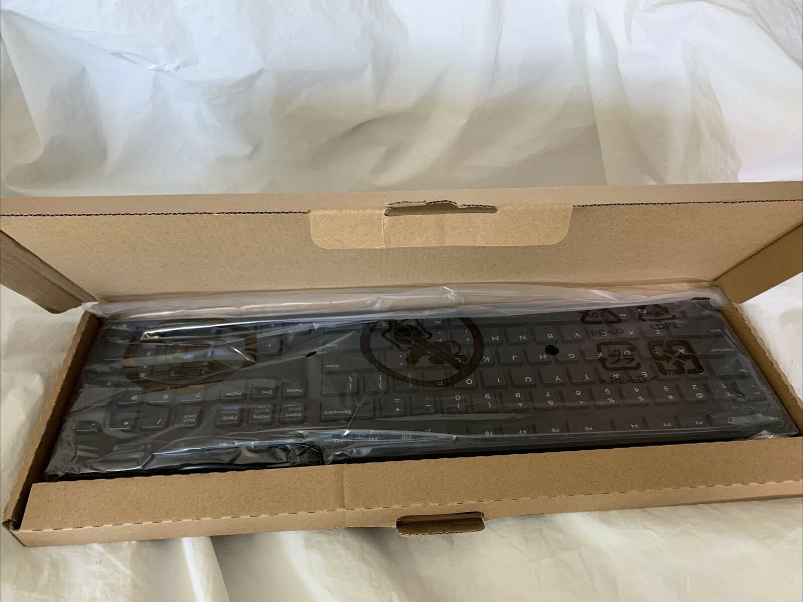 Dell USB Desktop Keyboard KB216-BK-US Black Slim Wired New in Box Genuine 🔥🔥A8 - Thumbnail 2