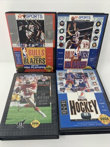 🔥🔥 Sega genesis Sports video game lot🔥🔥A13 - Thumbnail 3