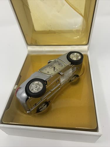 Timex Sports Car Convertible Miniature Clock Vtg New🔥A13 - Thumbnail 3