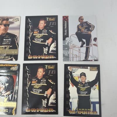 Rusty wallace trading cards NASCAR Action Packed 1995 lot of 11 cards - Thumbnail 4