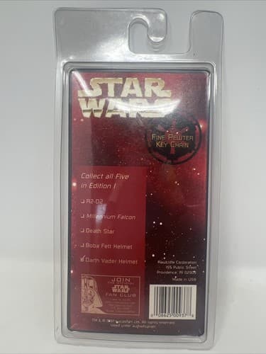 Star Wars Fine Pewter Key Chain Darth Vader Helmet T16 (A13) - Thumbnail 2