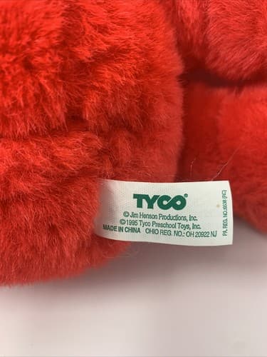 Tyco Sesame Street "Tickle Me Elmo" (62715) VTG🔥🔥A13 - Thumbnail 4