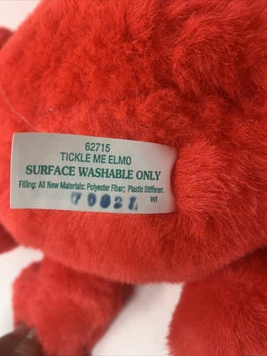 Tyco Sesame Street "Tickle Me Elmo" (62715) VTG🔥🔥A13 - Thumbnail 5