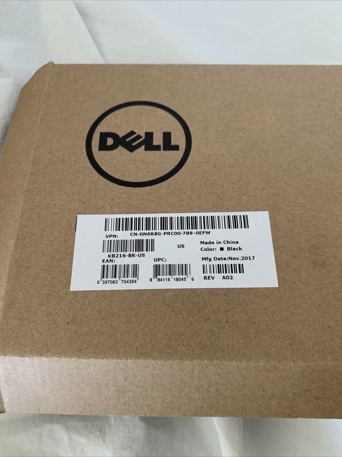 Dell USB Desktop Keyboard KB216-BK-US Black Slim Wired New in Box Genuine 🔥🔥A8 - Thumbnail 3
