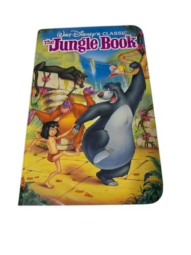 Walt Disney's Black Diamond Classic The Jungle Book VHS 1991