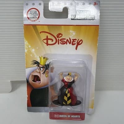 Disney Nano metalfigs QUEEN of HEARTS 1.5" figure Jada NEW Alice In Wonderland - Image 1