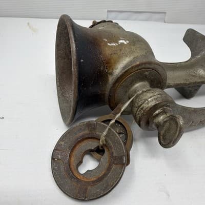 Vintage Universal No. 1 Meat Grinder L.F.&C. Cast Iron Crank Clamp USA (A9) - Thumbnail 7